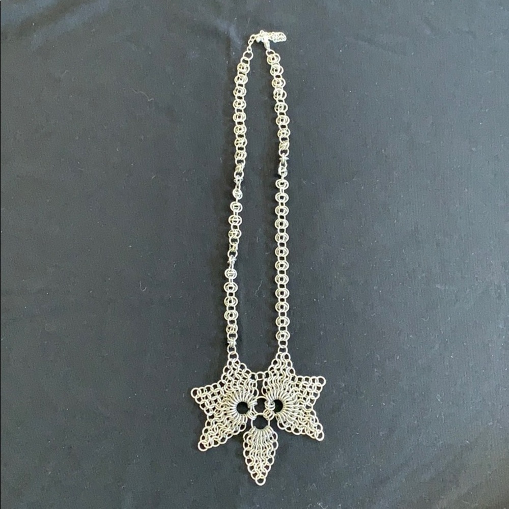 Silver necklace